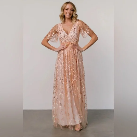 donna maxi dress Donna Eyelet Maxi Dress in White